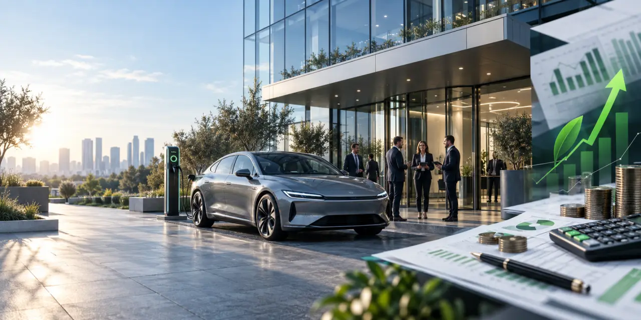 Fiscalité de la voiture électrique en entreprise en 2025 : 70 % d’abattement et 30 000 € d’amortissement